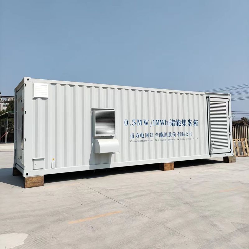 500KW 1mw Outdoor Lithium Battery Storage System Solar Wind Energy Hybrid Inverter Microgrid Power Plant For Ind