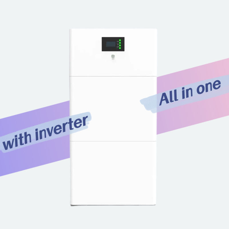 All In One 5~10 KWh Lithium Battery Storage System（off grid inverter+ store battery)