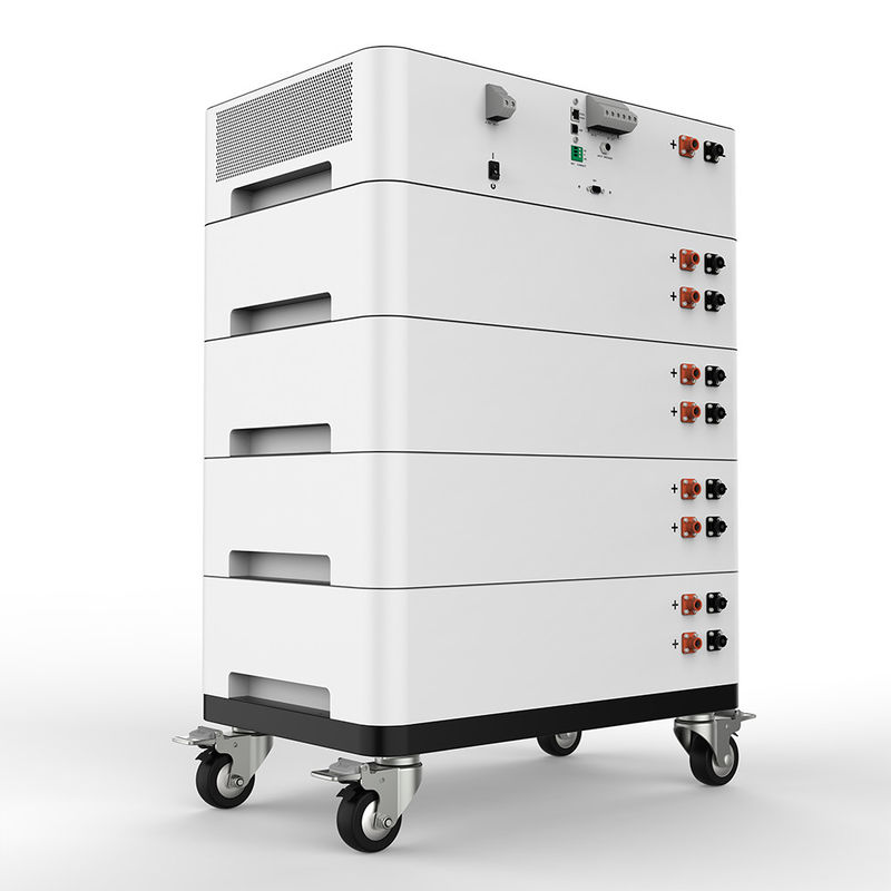 Multiscene 51.2V Battery Storage System , LED Indicator Lithium Ion Storage Batteries