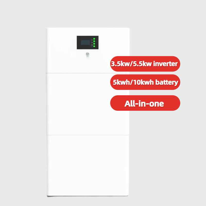 IP64 Off Grid Lithium Battery Storage System Pure Sine Wave For Inverter