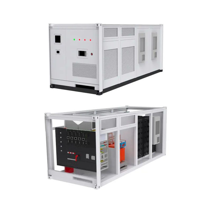 ESS 10 Years Life time Outdoor Battery Cabinet 1MWh 5MWh 10MWh 20ft 40ft Container Solar Battery Energy Storage System