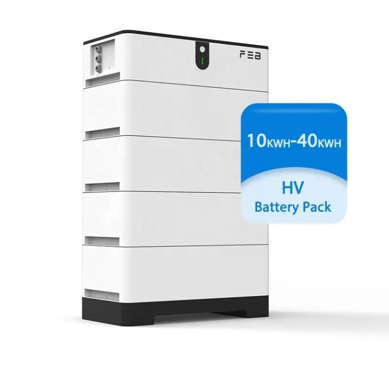 EU High-voltage Stackable Solar Power Storage battery 10kWh 15kWh 20kWh LiFePO4 Battery For Hybrid Off-grid Solar Energy