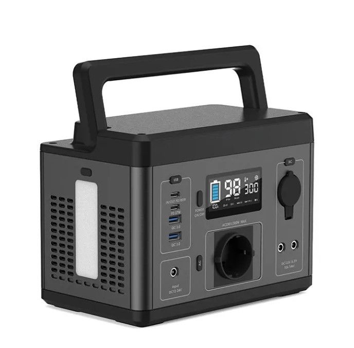 Manufacturer 300w 600w 1200w 2200w Lifepo4 Lithium Battery Outdoor Energy System Solar Generator Portable Power Station