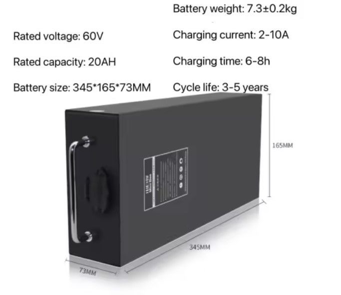 60v 20ah 30ah 35ah 40ah 50ah Motorcycle Lithium Ion Batteries For Electric Scooter