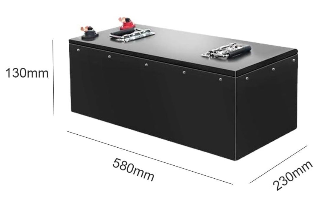 48V 100Ah LiFePO4 Lithium Battery 3000+ Deep Cycle With BMS Backup Power For E Tricycle Electric Car